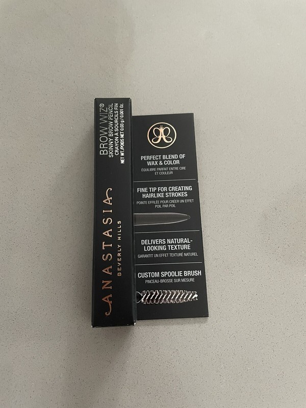 Anastasia Beverly Hills Brow Wiz Skinny Brow Pencil MEDIUM BROWN .03g Travel~new