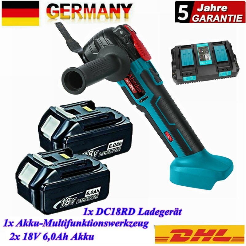 Outlet Rabatt Online Shop 18v Akku Multifunktionswerkzeug Fur Makita Multi Tool 6ah Akku Dc18rd Ladegerat Offizieller Lieferant Gogo123 Com Tw