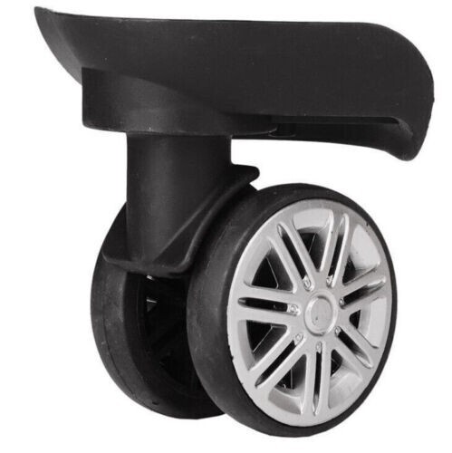 Ersatzräder Für Koffer - 2er Set In Größe L, 92mm Hoch, Schwarz