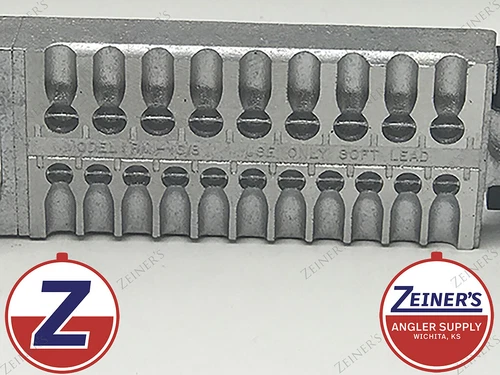 3171 New Do It Removable Split Shot Sinker Mold - 20 Cavity 1/16 & 1/8 oz