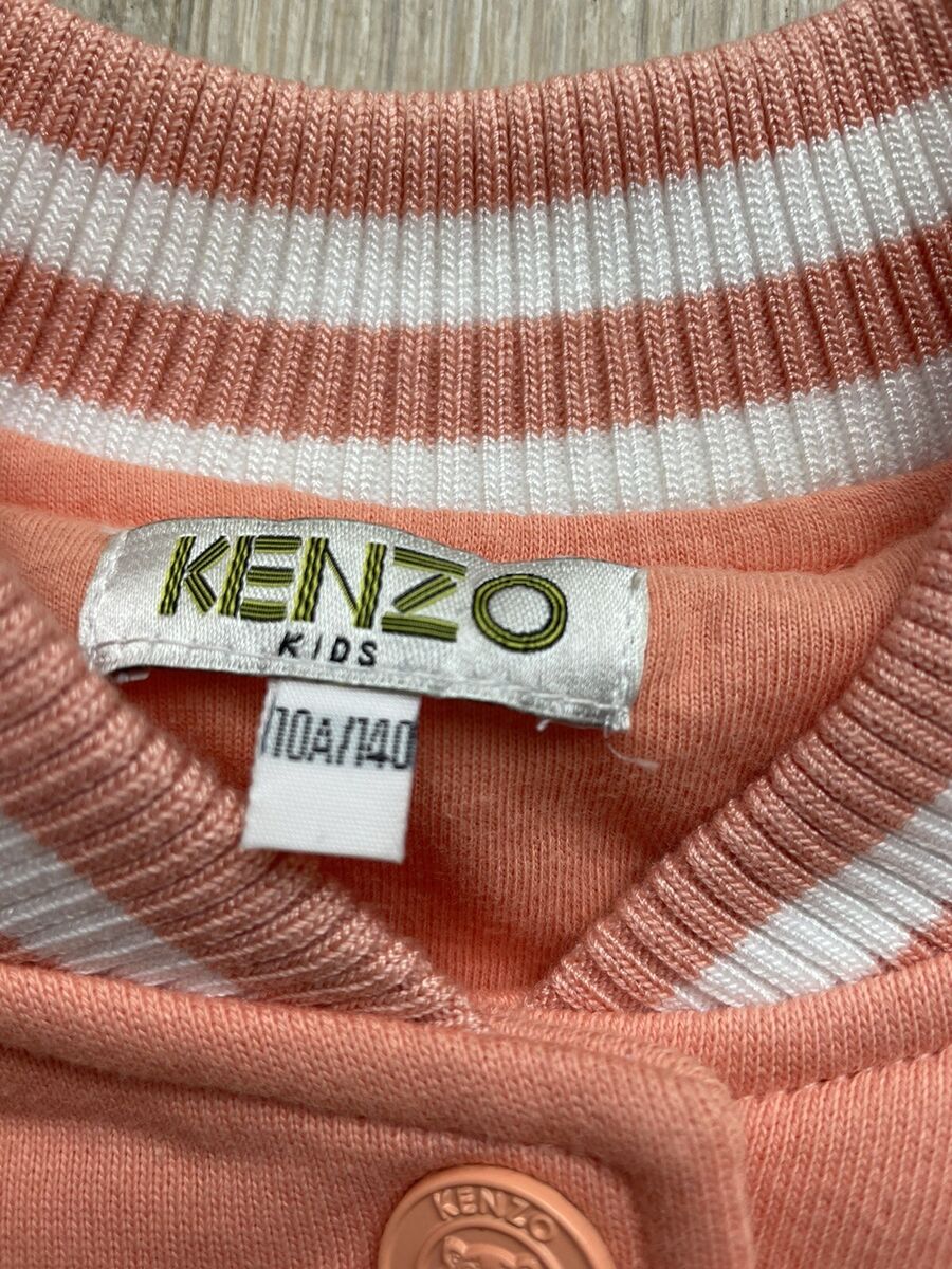 KENZO kids boys girls bomber jacket with leather sleeves KENZO kids boys girls bomber jacket with leather sleeves