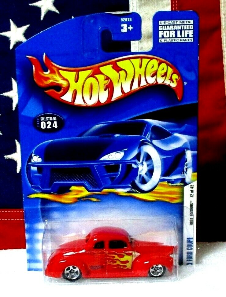 2002 First Editions Hot Wheels '40 FORD COUPE