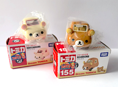 Rilakkuma Korilakkuma Dream Tomika Toy Car Set of 2 SanX Takara