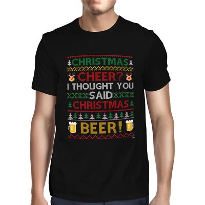 1 T-Shirt Herren Weihnachtsjubel? I Thought You Said Weihnachtsbier! T-Shirt