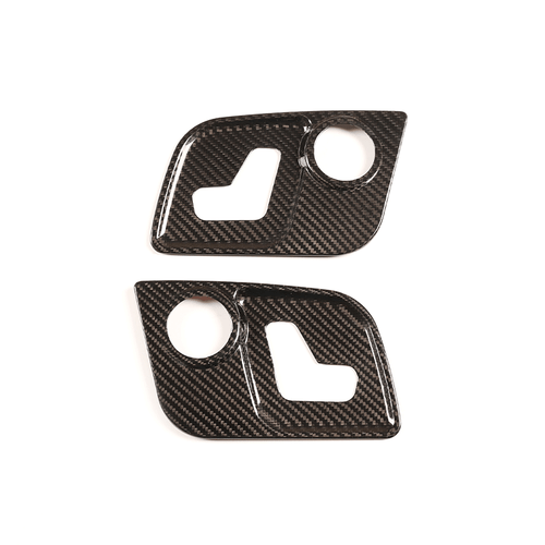 Real Carbon Seat Button Handle Panel Cover For Maserati Ghibli Levante 2016-2021 - Picture 7 of 12