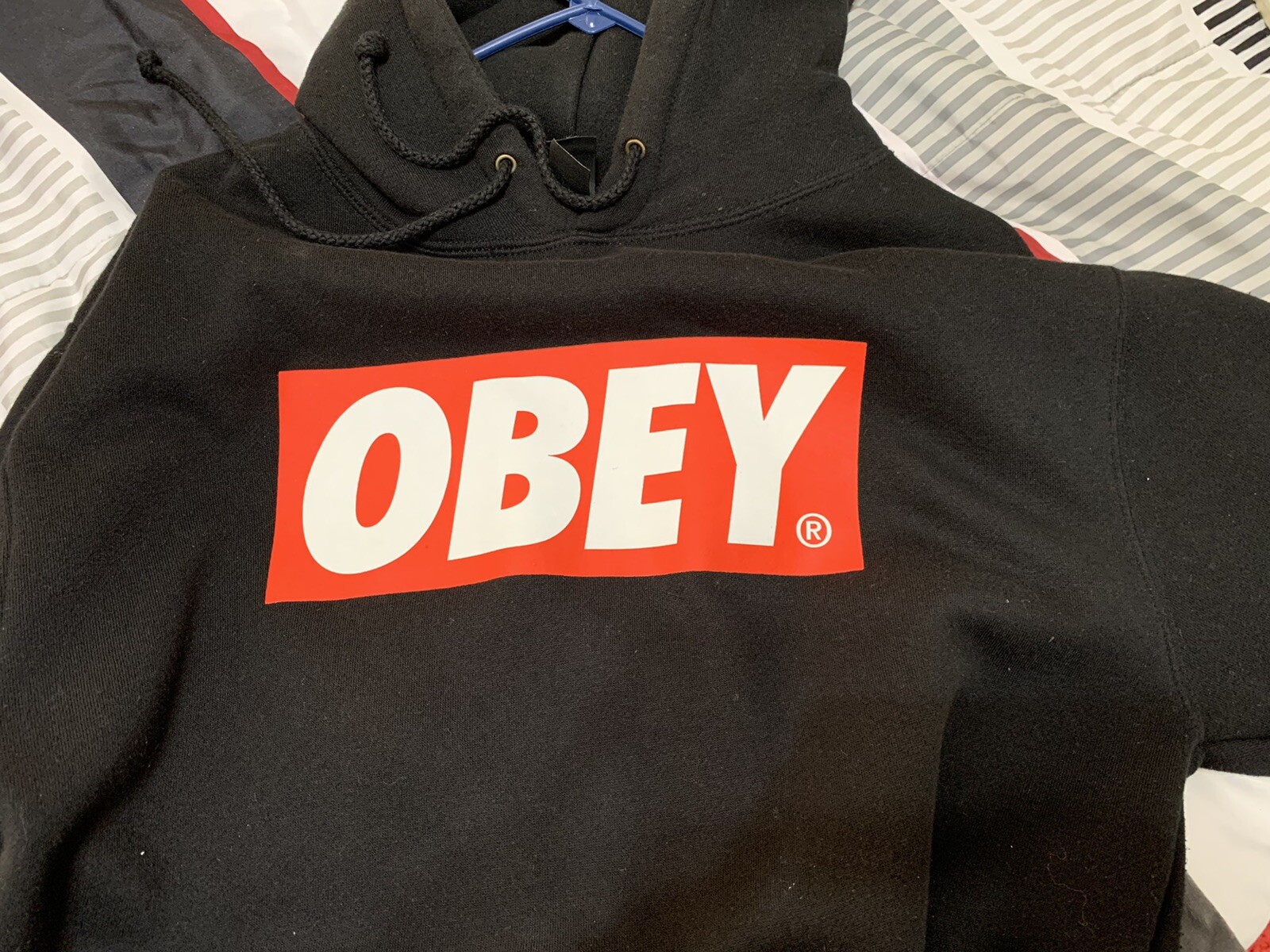 Obey Box Logo Hoodie | Obey Spell Out Sweatshirt | Obey Big Logo Design