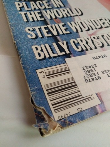 Rolling Stone Magazine Spielberg Eurythmics Stevie Wonder # 459 Oct 24,1985 - Picture 12 of 12
