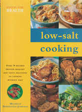 Eating for Health Low-Salt Cooking Michelle Johnson Paperback Very good