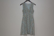 Womens Forever 21 sleeveless blue floral short summer dress size s/p Garden