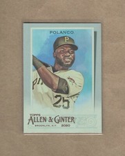 2020 Topps Allen & Ginter - Hot Box Silver Portraits -  #273 - Gregory Polanco  
