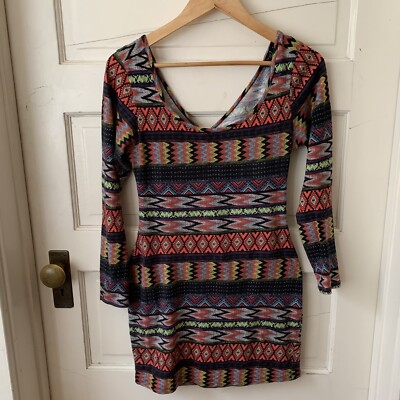 long sleeve mini dress festival Autumn Long Sleeve Mini Dress