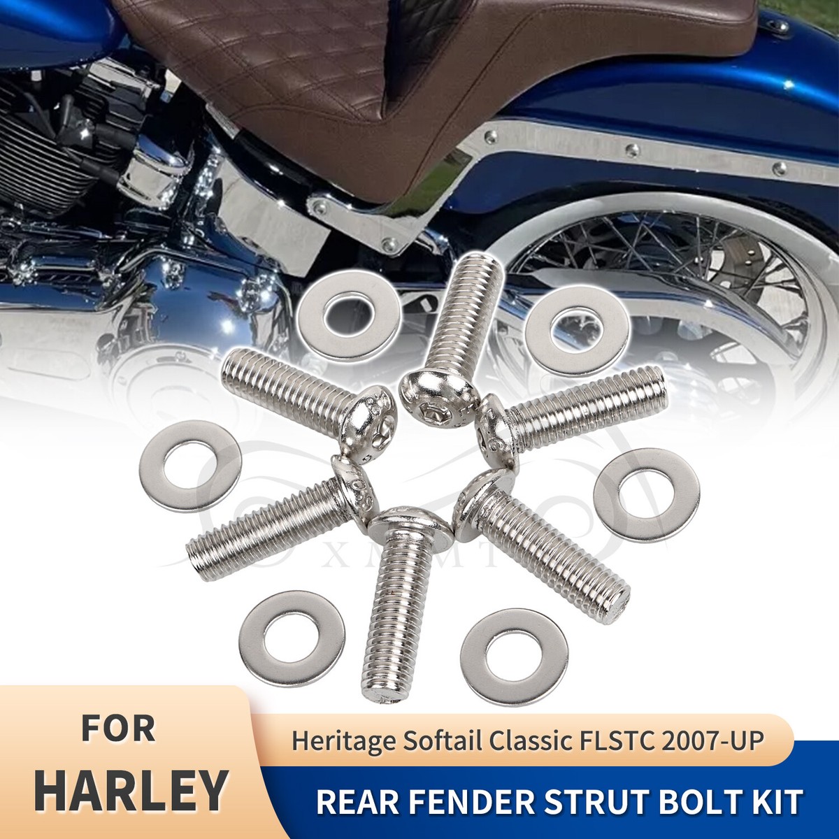 Rear Fender Strut Bolt Hardware For Harley Heritage Softail
