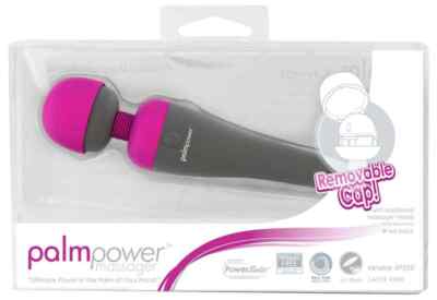 PalmPower Massagestab Multispeed Vibration Silikon Kopf Massager Nackenmassage