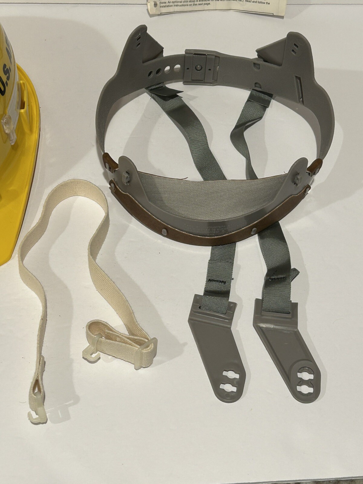 U.S. Army 9TH INF DIV (MTZ) Bullard Hard Boiled Wildfire Fighting 911C Hard Hat