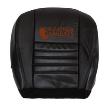 1999 Ford Mustang Cobra Svt Driver Bottom Perforated Leather Seat Cover Black