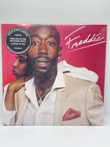 New Freddie Gibbs Freddie On Bone with Pink Splatter Vinyl LP Record HHV /500