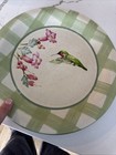 Set of 6 Lenox Summer Greetings Ruby Throated Hummingbird 10 1/2" Plate — photo 4