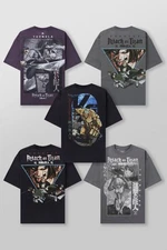 YOUNGLA Alliance Men’s Oversized T-Shirt – Cotton Jogger Sports Fitness Tee