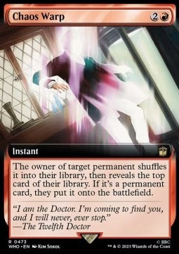 Magic/MTG Chaos Warp (V.1) XWHO-473 Rare Englisch NM Foil