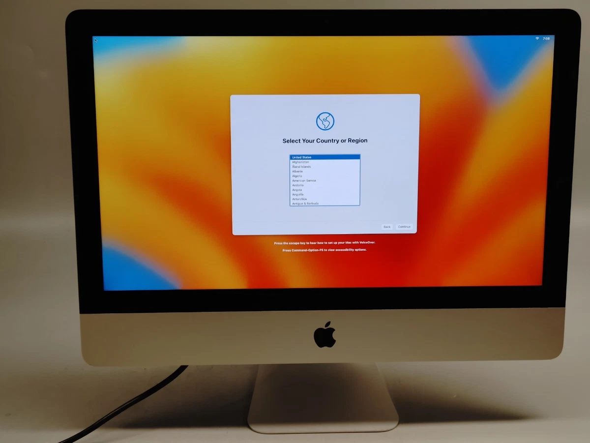 Apple iMac Intel Core i5 7th Gen. 2017 Release Year Apple Desktops