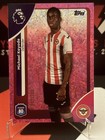 Michael Kayode 292/399 Brentford Topps Premier League 2026 Pink Sparkle /399