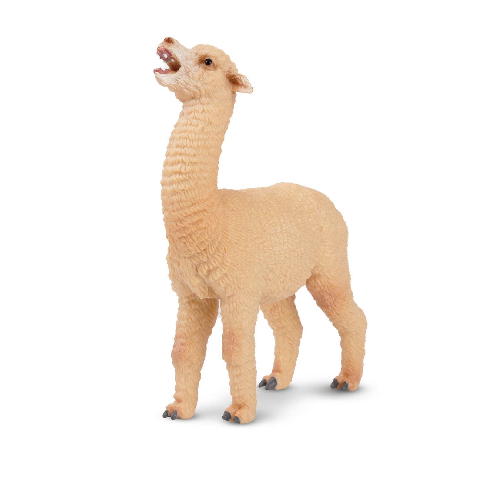 Toymany ML00350 Female Alpaca Farm Animal Action Figure 8,1 cm