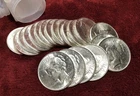 PEACE SILVER DOLLAR Roll 1922-P ~ GEM BU ~ FREE SHIPPING !  My #235