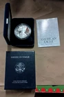 1999-P Proof American Silver Eagle Dollar $1 Box & COA US Mint Bullion OGP