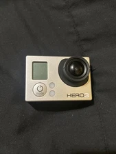 GoPro Hero 3 Silver Action Camera Camcorder with Case comes with accessories