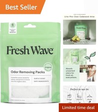 Odor Eliminating Deodorizing Packs, Bag of 6 - Safer Odor Relief for Small ...