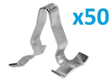 X50 Metal Body Molding Clips Pack Of 50 Volkswagen T1 Bug Beetle 1951-1966 X50 Metal Body Molding Clips Pack Of 50 Volkswagen T1 Bug Beetle 1951-1966