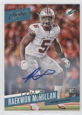 2017 Panini Prestige Rookie Signatures Raekwon McMillan #241 Auto 3j2