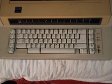 Vintage IBM Actionwriter 1 Electronic Typewriter Model M Keyboard - German made thumbnail