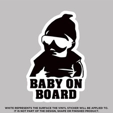 Baby on Board, High Quality Vinyl Stickers