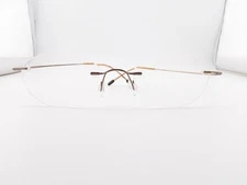 Marchon Airlock*2 Eyeglasses, Frames Only, 720 10 Brown, ..-..-140, Metal