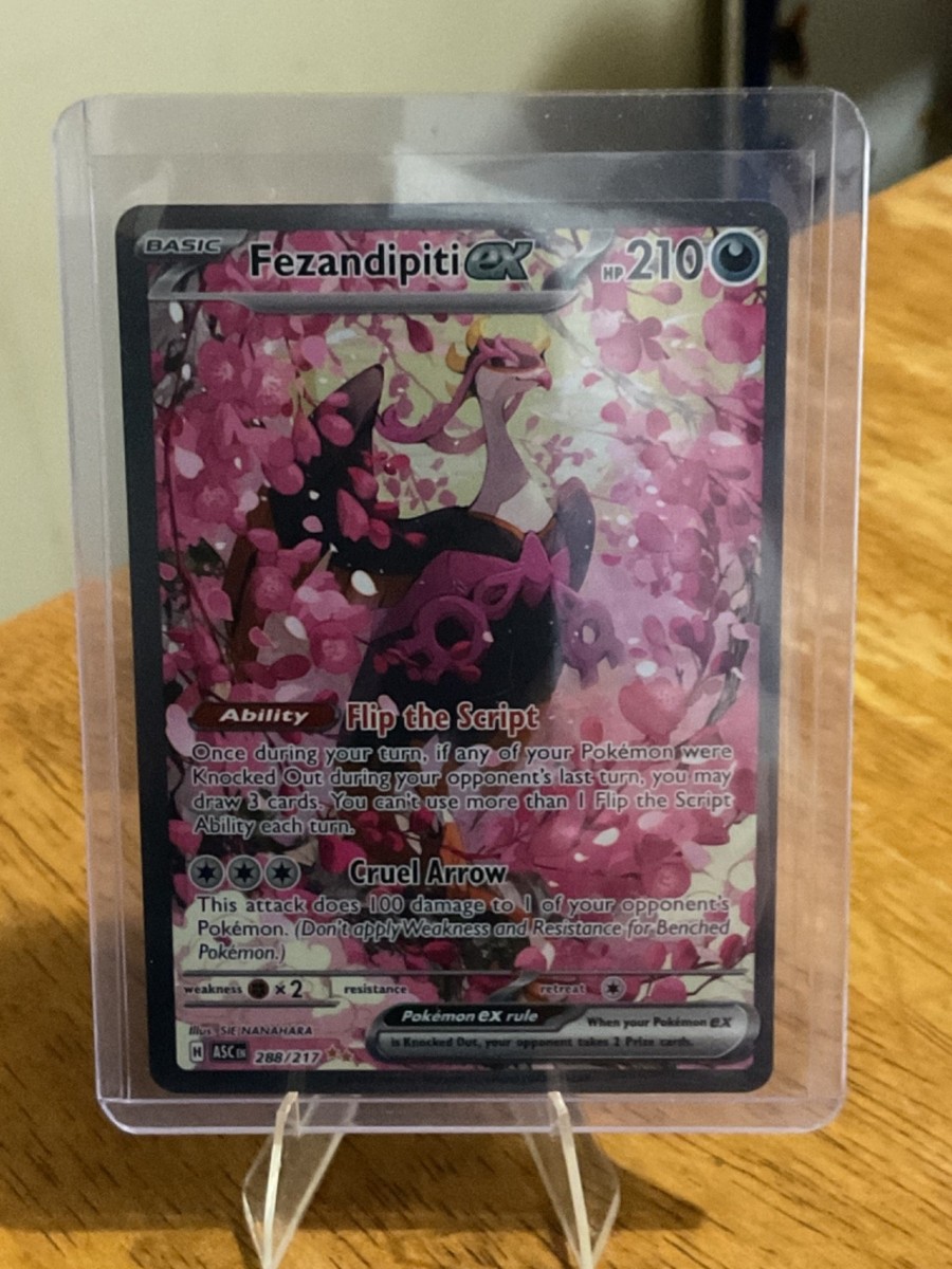 Pokemon Ascended Heroes Fezandipity Ex SIR | eBay