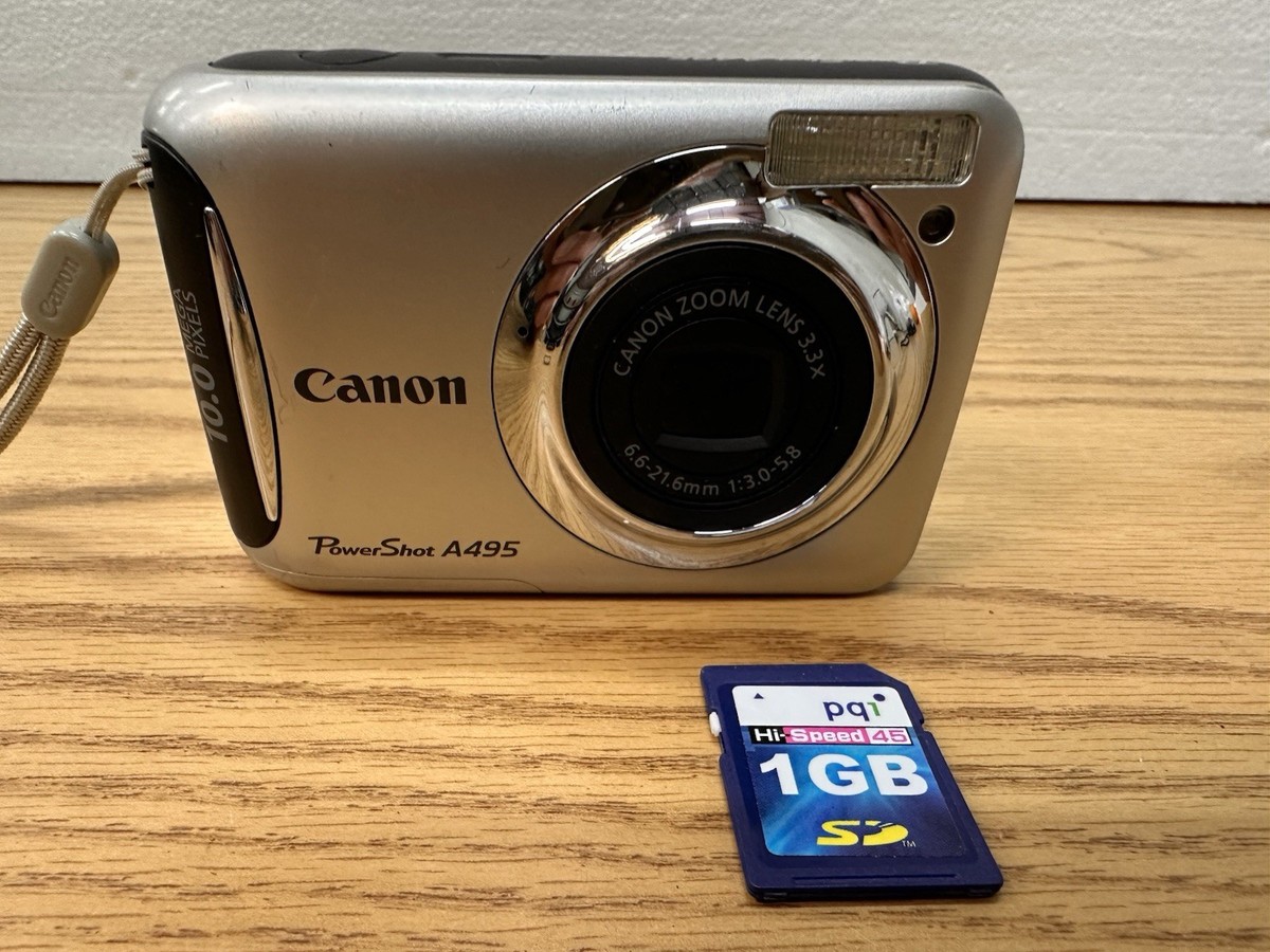 Canon Power Shot A495 シルバー 【公式通販】