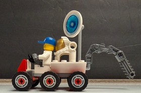 LEGO City Space Moon Buggy 3365 100% Complete W/ Instructions