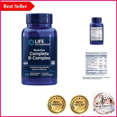 BioActive Complete B-Complex: Full Spectrum Heart, Brain & Nerve Support