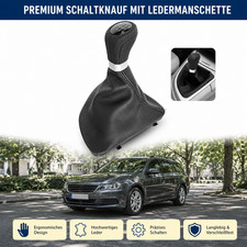 6-Gang Schaltknopf Schwarz für BMW 1er E81 E82 E87 E88