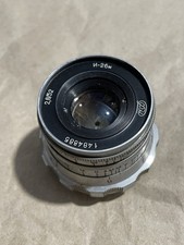 Industar-26M 52mm f/2.8 M39 LTM Soviet Lens for FED Zorki Leica USSR