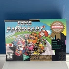 SNES Super Mario Kart Box Only EXCELLENT Super Nintendo SNES Mario Box Only Auth