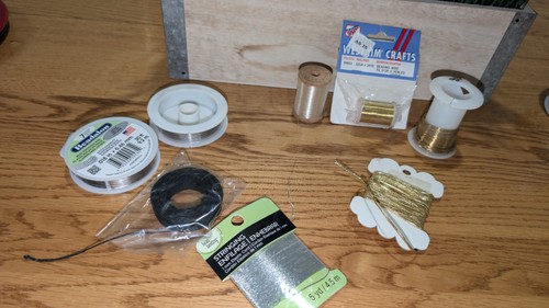 VTG bead Stringing Wire & Elastic & Cord & nylon 8 Pc Lot Mix Of New & Used - Picture 6 of 6