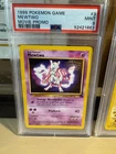 Mewtwo 3/102 Movie Promo Game Movie Pokemon PSA 9