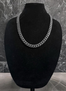 ESTATE: 14k Stamped MASSIVE 14mm Cuban Miami Chain Necklace 221g HEAVY 24" MINT