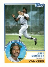 1983 Topps #670 Jerry Mumphrey