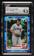 2020 Bowman Chrome Draft Sapphire Edition Logan Allen CSG 9.5 Mint Plus 11yt