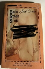 BACK STAGE STUD -1971 JACK EVAND ROADHOUSE GUILD PRESS PULP NOVEL GAY INTEREST