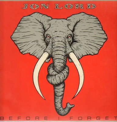 Jon Lord Before I Forget Harvest Vinyl LP