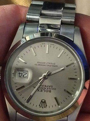 Rolex Datejust Silver Dial Automatic Chronometer Date Stainless Steel Bracelet